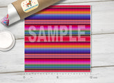 Serape Pattern Adhesive Vinyl 985